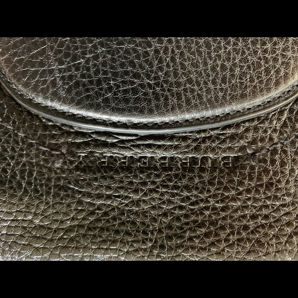 Burberry black leather purse - Picture 2 of 8